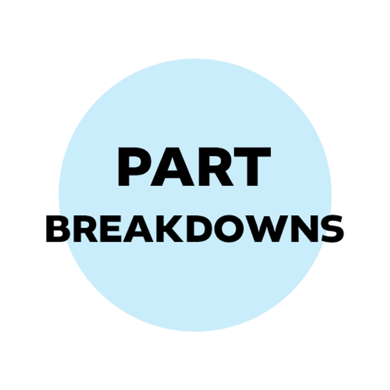 Part Breakdowns