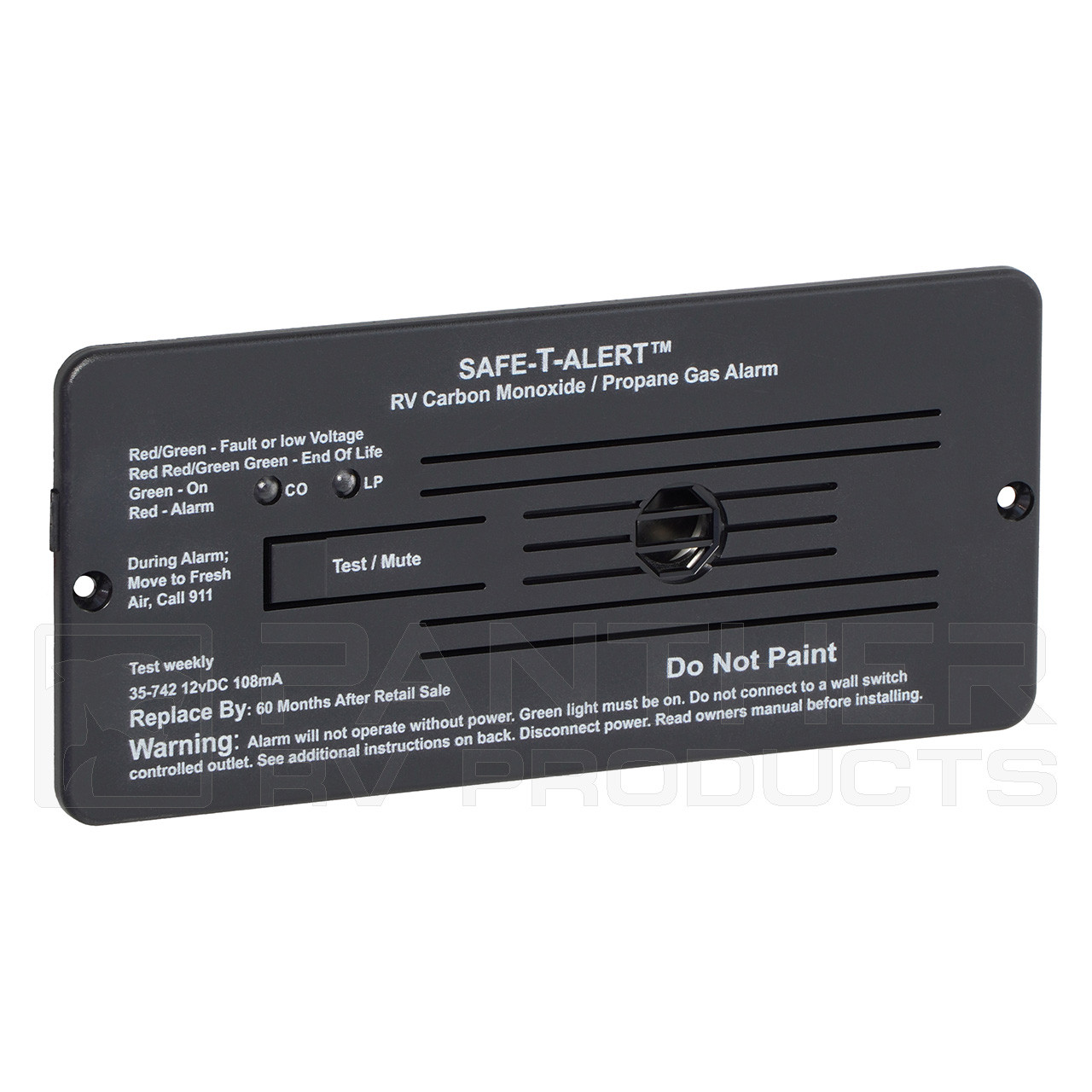 Safe-T-Alert 35-742-BL RV Carbon Monoxide / Propane Leak Detector