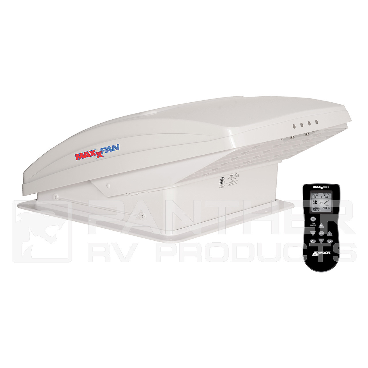 MAXXFAN Deluxe 車両用換気ファン Amazon.com: MAXXAIR 0007000K MaxxFan Deluxe Fan with Remote
