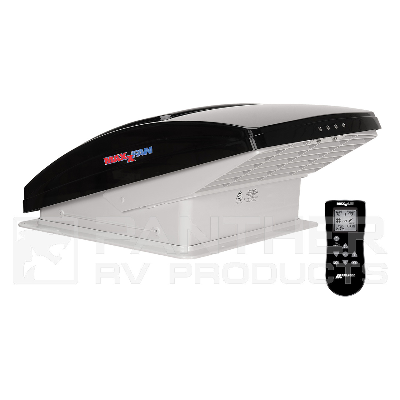 MaxxAir 00-07500k RV & Van MaxxFan® Deluxe Roof Vent - Smoke