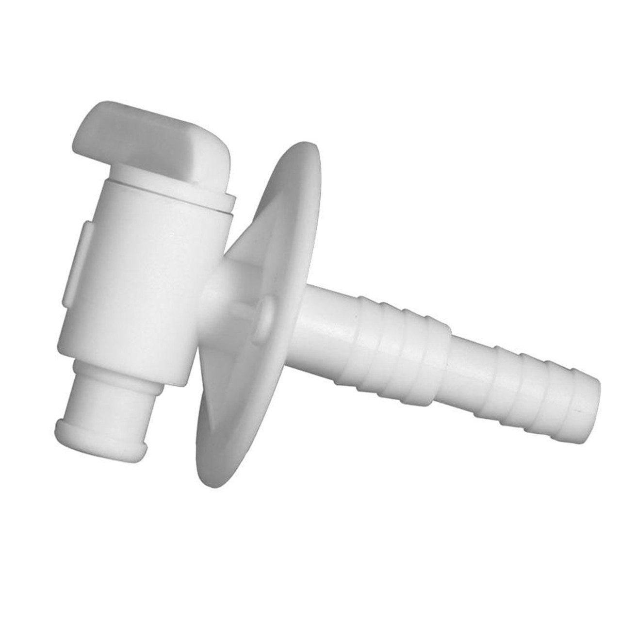 Valterra A01 2025vp Rv Fresh Water Tank Drain Valve Barbed White