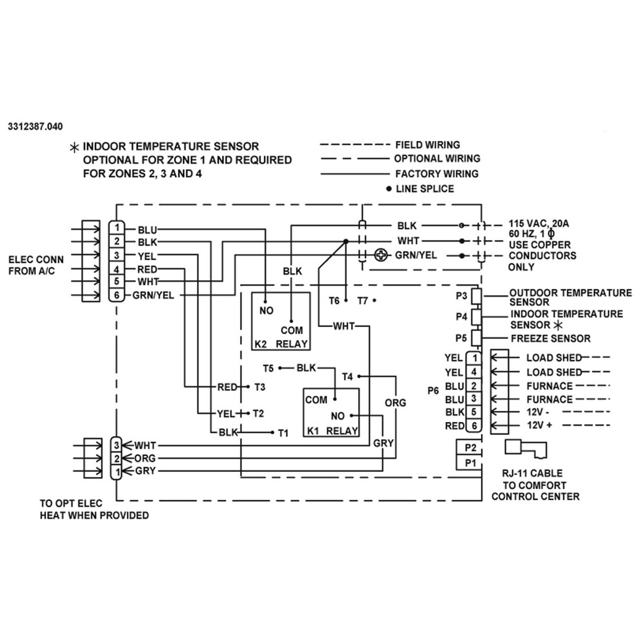Dometic Comfort Control Center 2 Wiring Diagram  