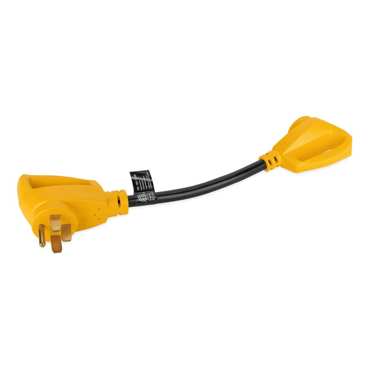 Camco 55175 Dogbone Power Adapter - 50A M / 30A F - 125V / 3750W