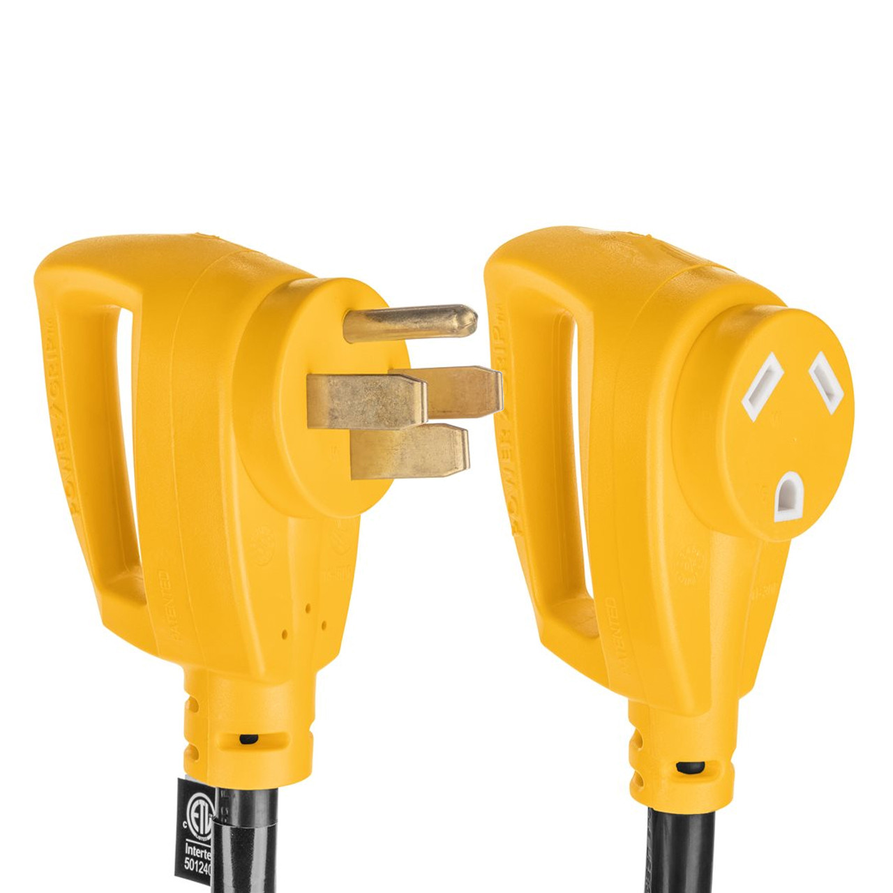 Camco 55175 Dogbone Power Adapter - 50A M / 30A F - 125V / 3750W
