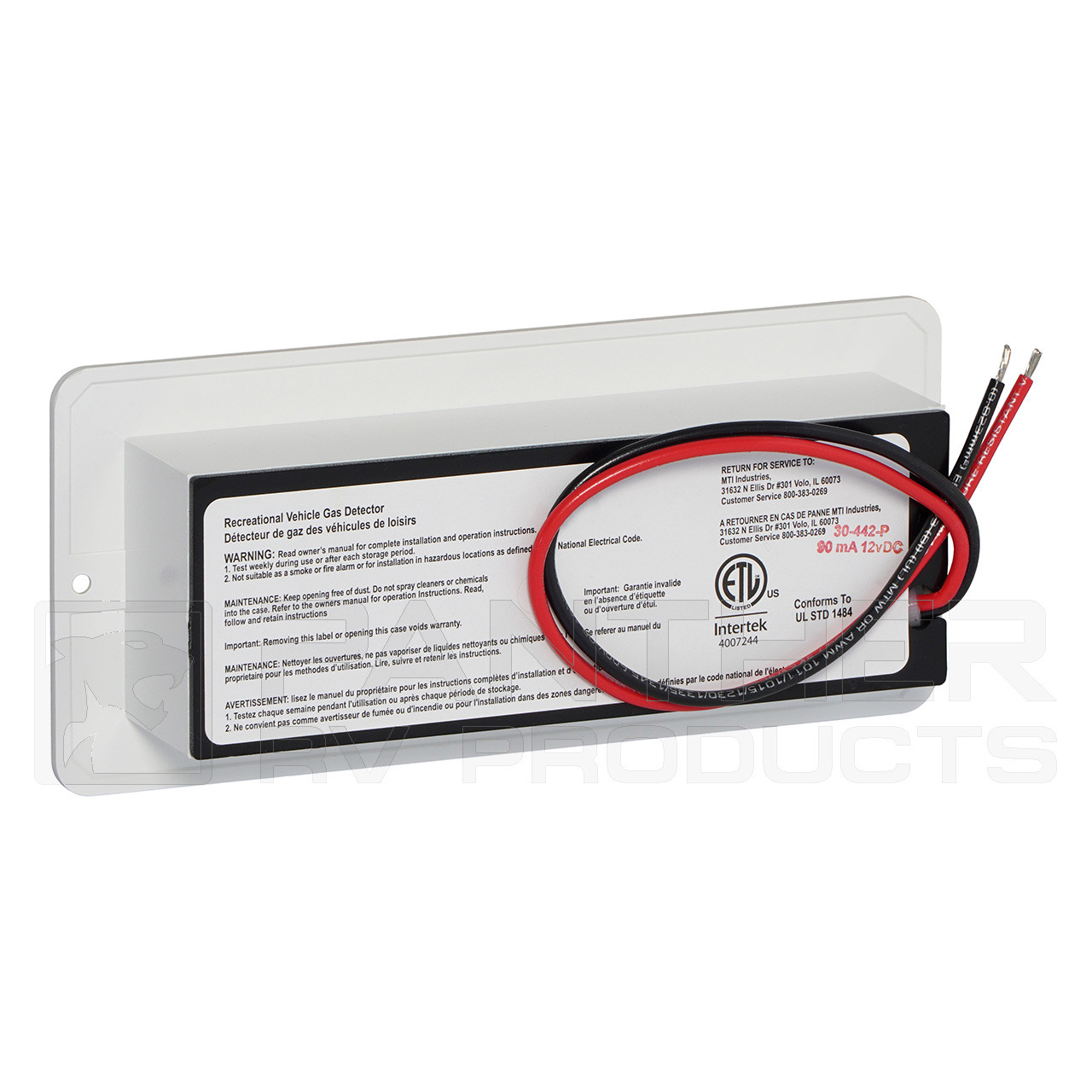 Safe T Alert 30-442-P-WT Propane Gas Alarm – White