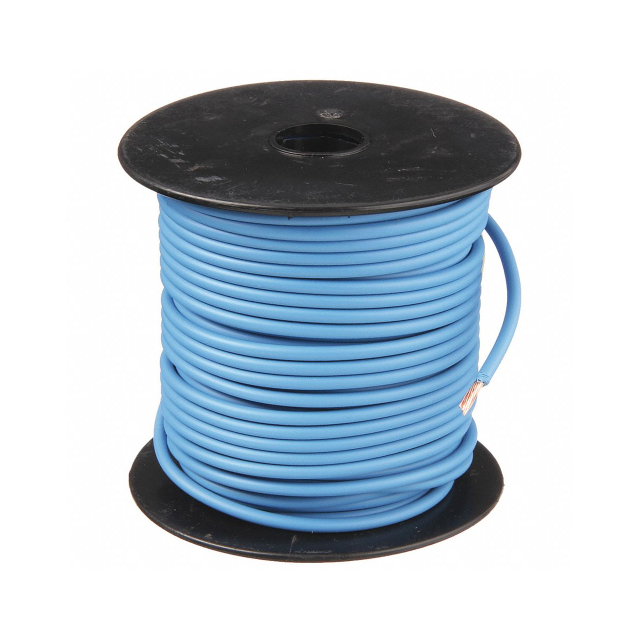 14-Gauge Blue Low-Voltage RV GPT Primary Copper Wire - 100 ft.