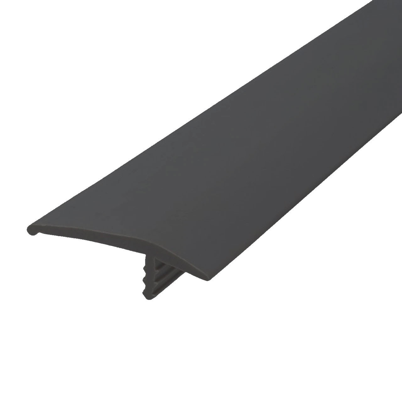 105-544-260-25 Plywood Edge Trim T Molding 1-1/4" - Black - 25 Feet