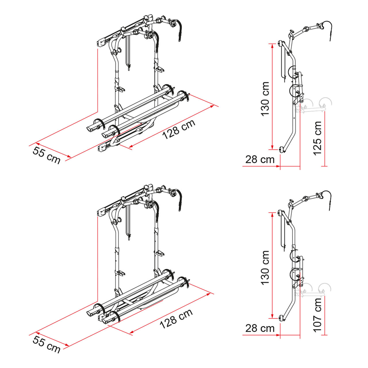 fiamma bike rack promaster