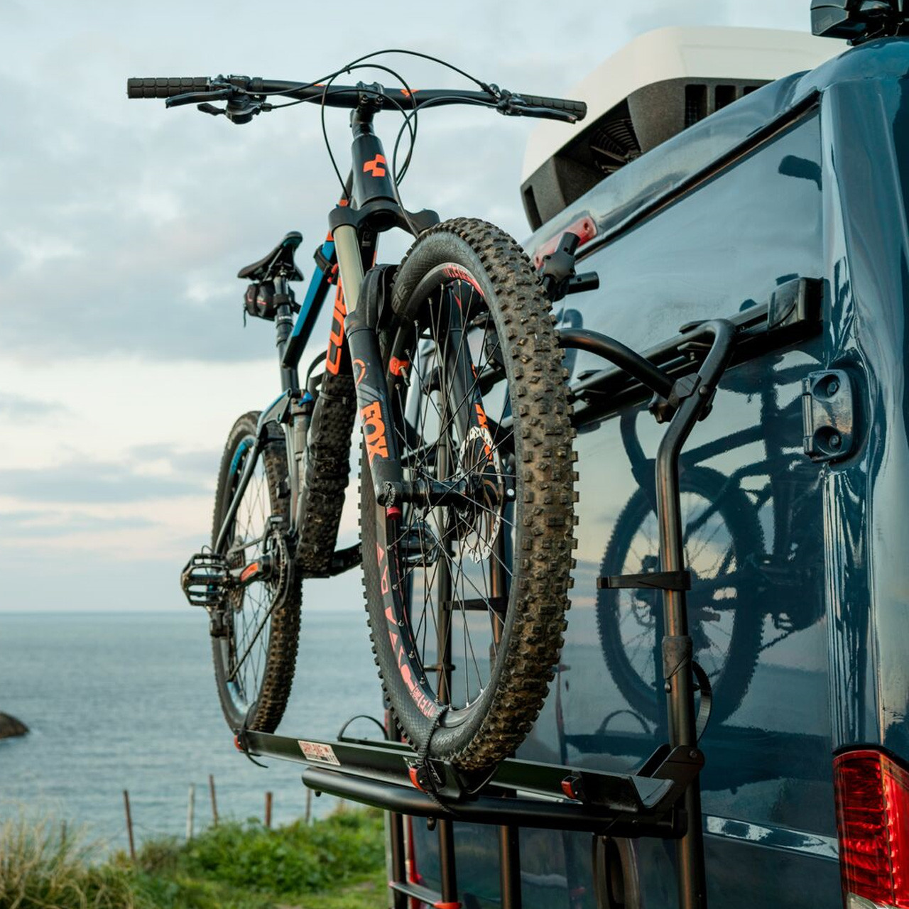 Fiamma® 02094A26A RAM Promaster Door Mounted Bike Rack Black