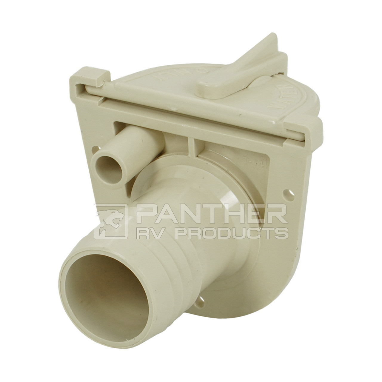 Water Inlet Fill Camco 37002 Gravity Fresh Water Fill Inlet - Colonial White