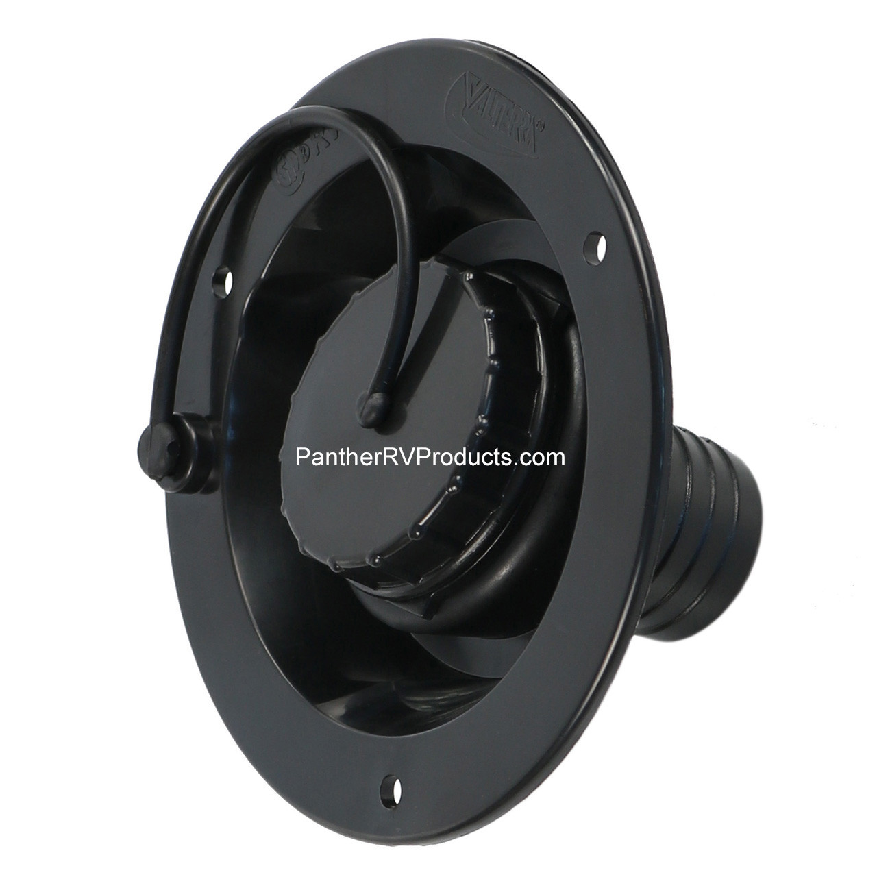 Valterra A01-2003BKVP Gravity Fresh Water Fill Inlet - Black