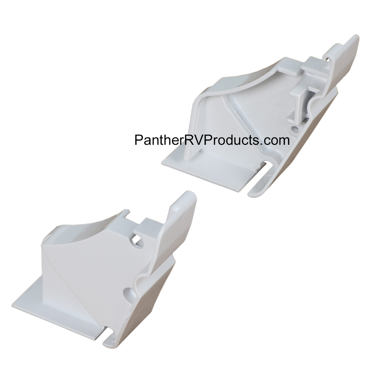 Dometic™ 3314221.000B RV Awning Leadrail Caps - White