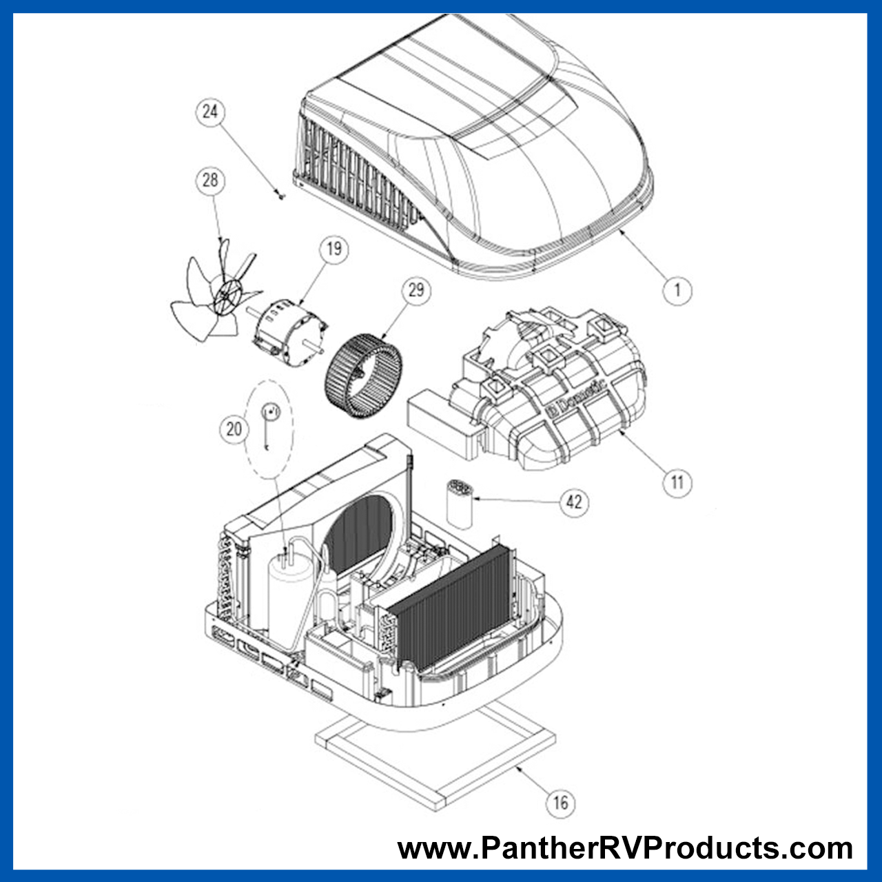 brisk air duo therm b57912 capacitors