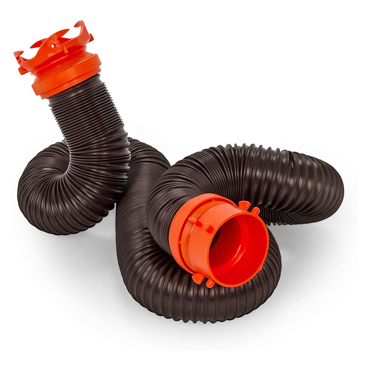 Camco RhinoFLEX 39764 RV Holding Tank Sewer Hose Extension Kit - 10'