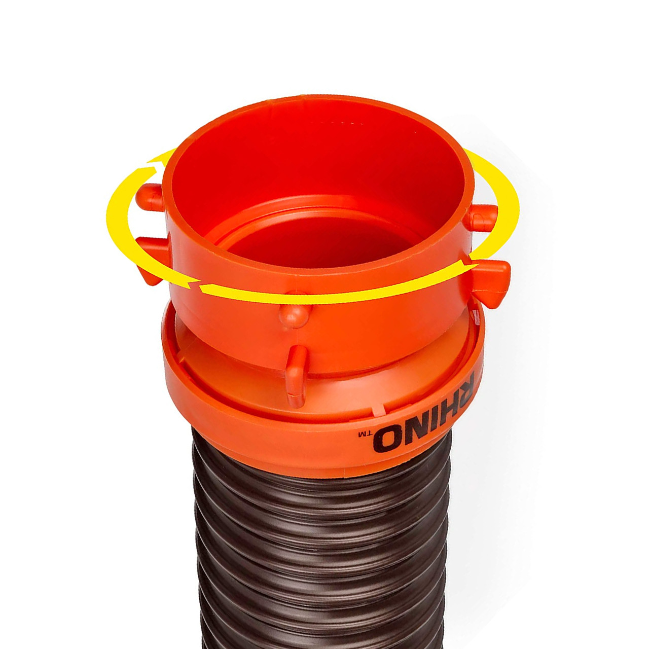 Camco RhinoFLEX 39764 RV Holding Tank Sewer Hose Extension Kit - 10'