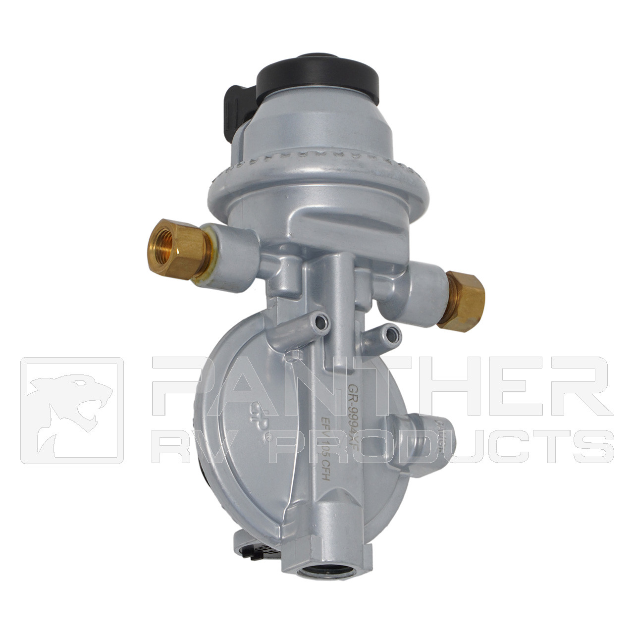 JR Products 07-31525 LP Dual-Stage Auto-Changeover Propane Regulator