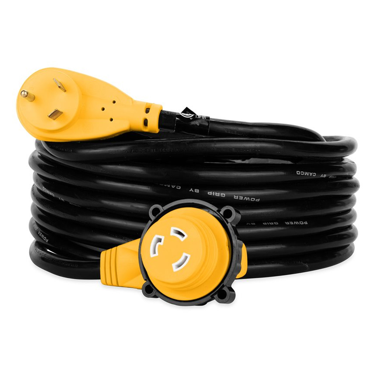 Camco 55525 Outdoor RV Power Extension Cord - 30 Amp - 50 Ft.