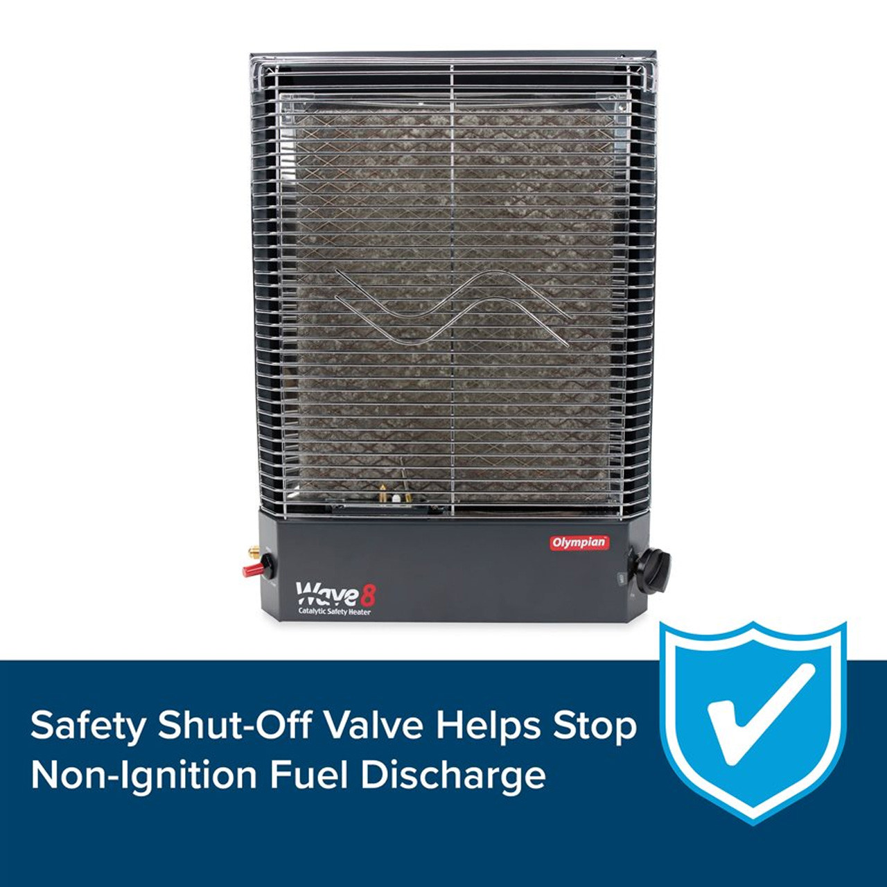 Camco 57351 RV Olympian Wave 8 Catalytic Propane Space Heater