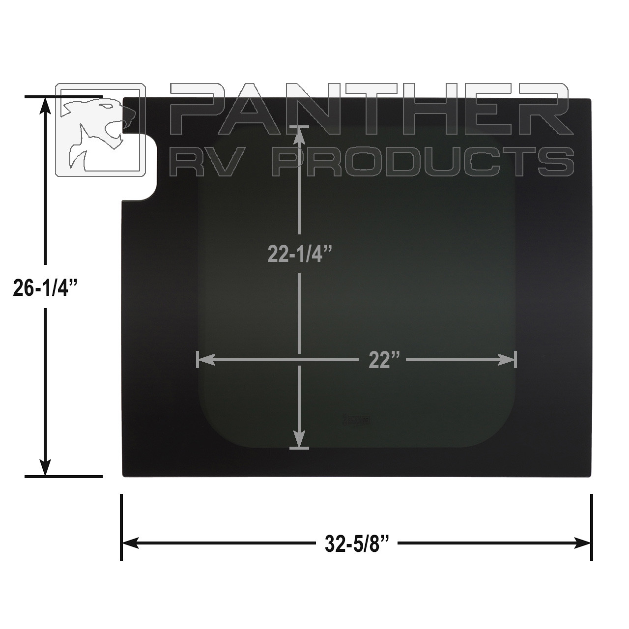 AM Auto PB07-LB-2 RAM ProMaster Driver's Side Rear Door Window