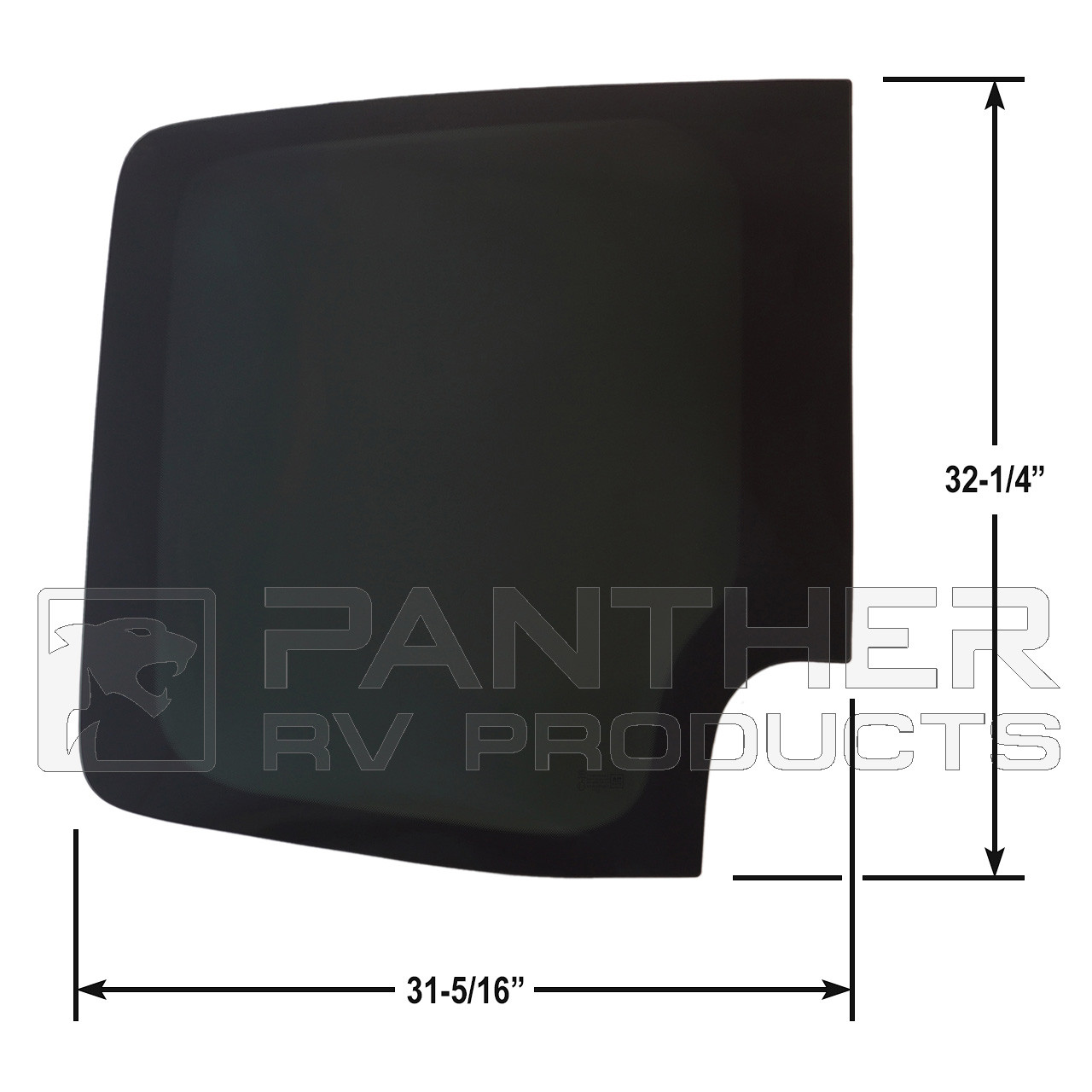 AM Auto MS06-LB Mercedes Sprinter Driver's Side Rear Door Window
