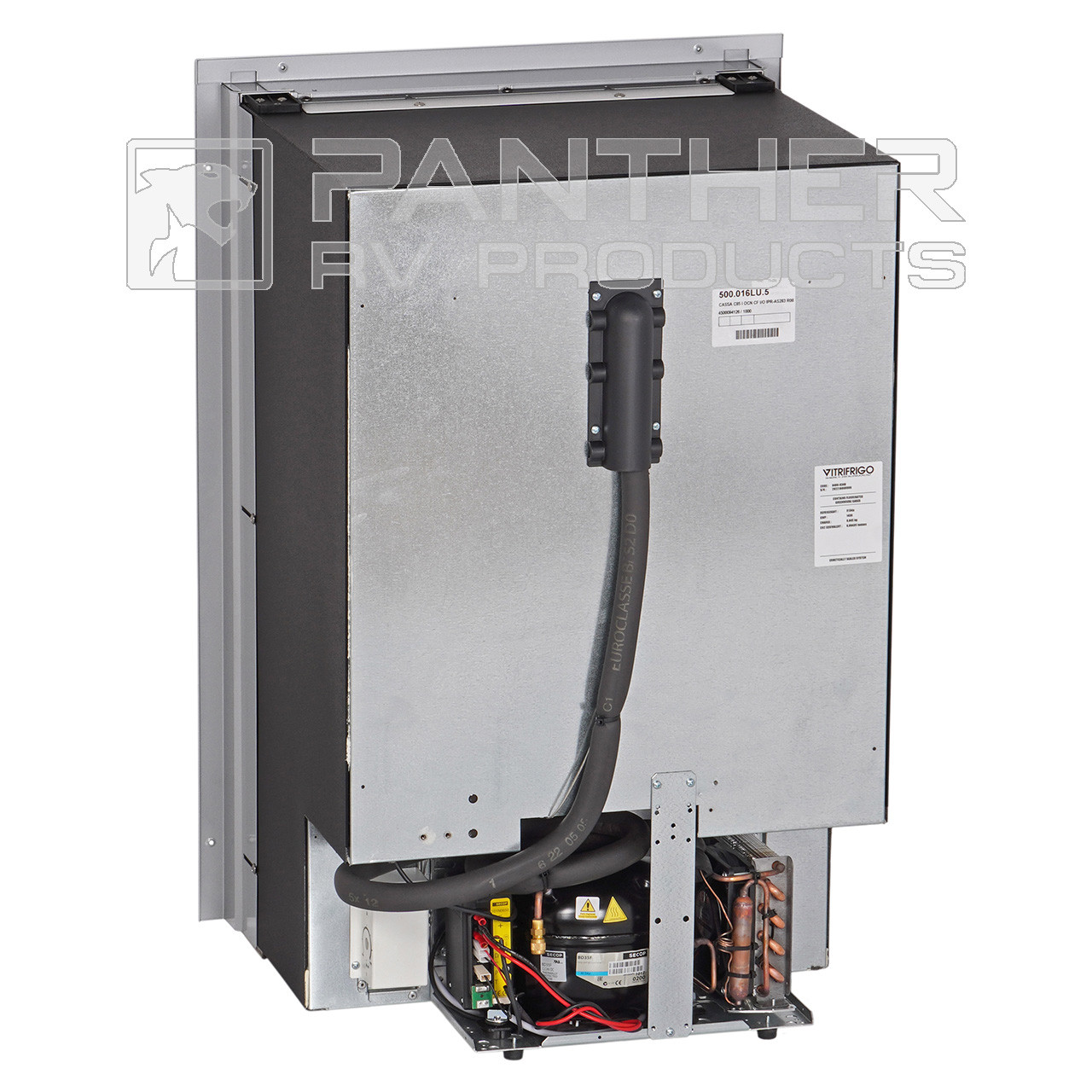 Vitrifrigo C115IBD3-FL-1 RV Electric Refrigerator Freezer - DC Only - 4.2 CF