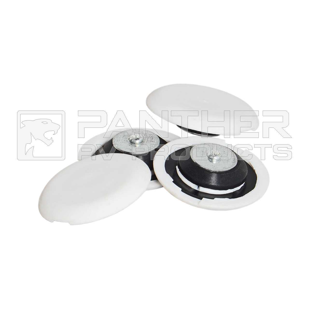 crane様 Rieco Titan 56431 Crank Caps 4pk - White