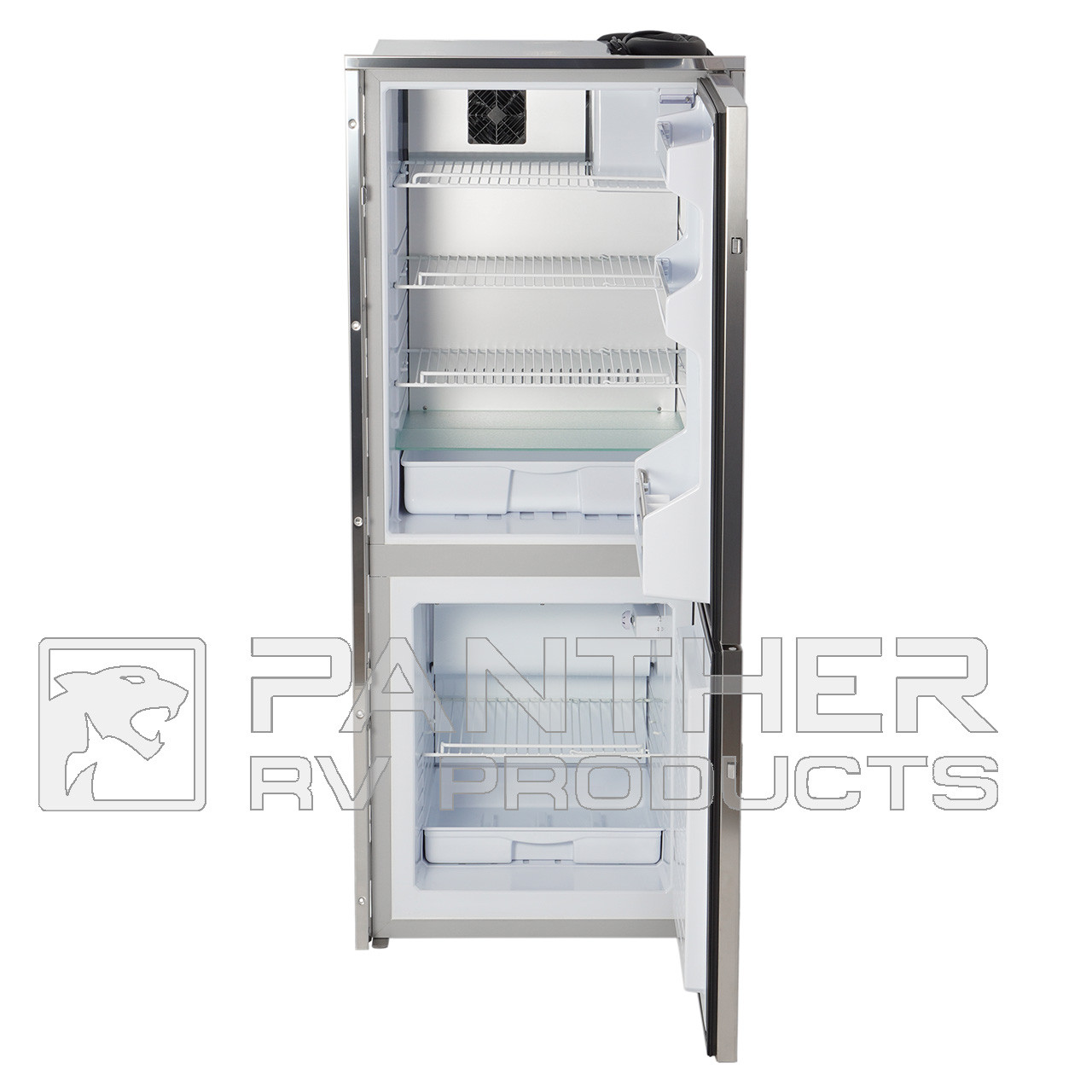 Isotherm 1195BB7MK0000 Cruise 195 Stainless Steel Electric  Refrigerator/Freezer - AC/DC - 6.9 C/F