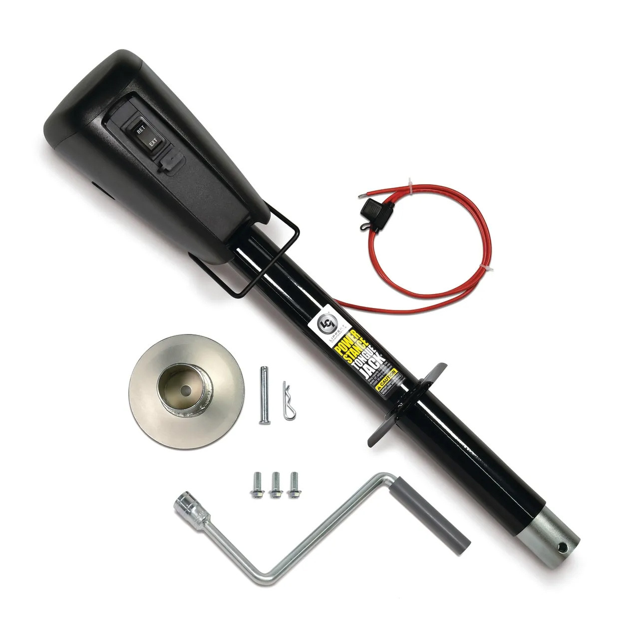 Lippert 813748 Power Stance Electric Trailer Tongue Jack - 3,500 lbs.