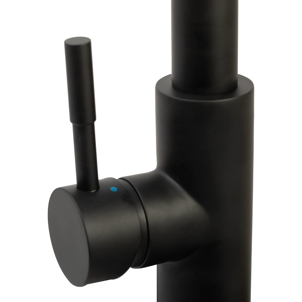 Dura Faucet DF-MK504SLK-MB Spring Coil Pull-Down RV Kitchen Faucet