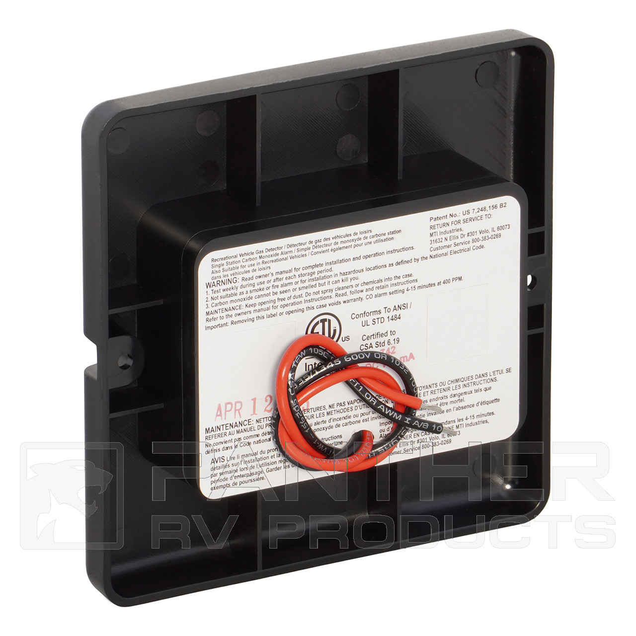 Safe-T-Alert 45-742-BL RV Mini Carbon Monoxide / Propane Leak