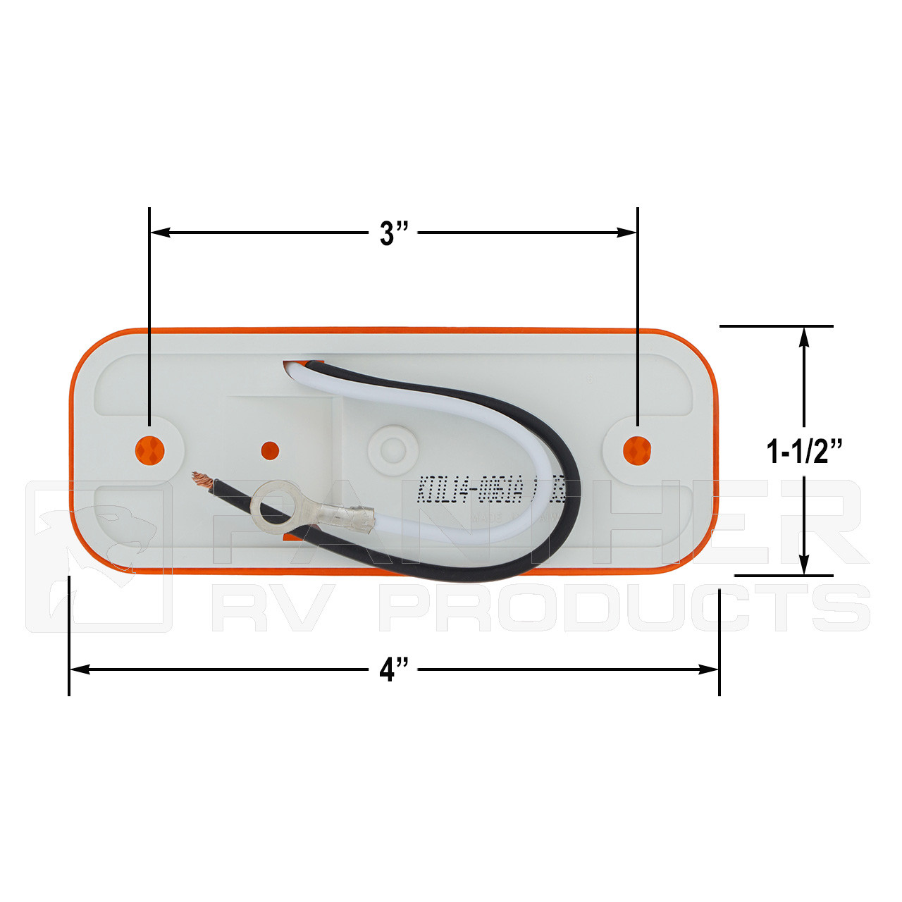 Kaper II L14-0061A LED Marker/Clearance Light - Amber