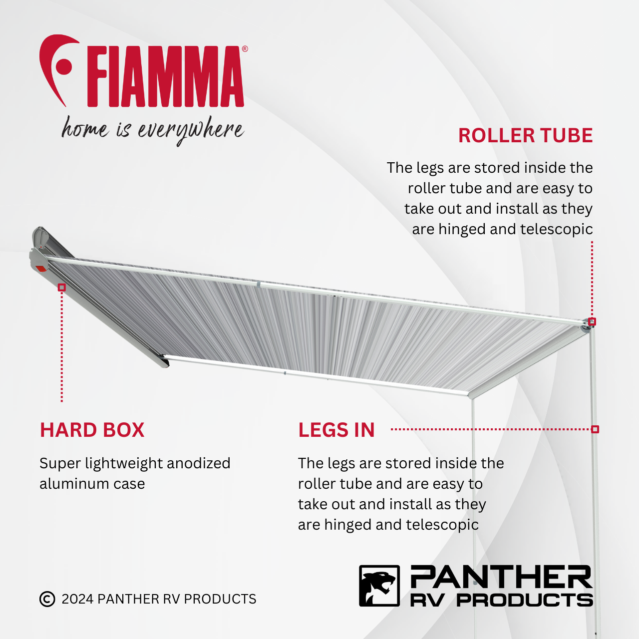 Fiamma® 06762D01R F35 Pro Camping Awning 300 (9'10 Fiamma® 06762D01R F35 Pro Camping Awning 300 (9'10