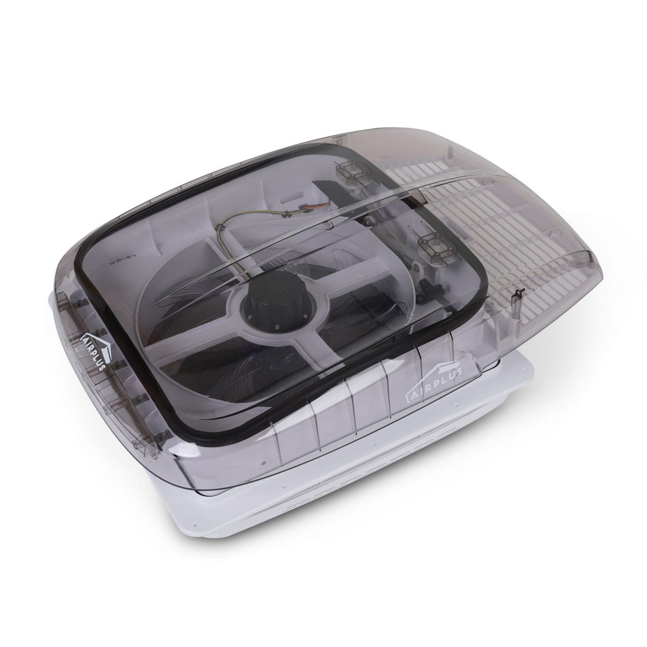 AirPlus 355 RV & Van Deluxe Roof Vent - Smoke