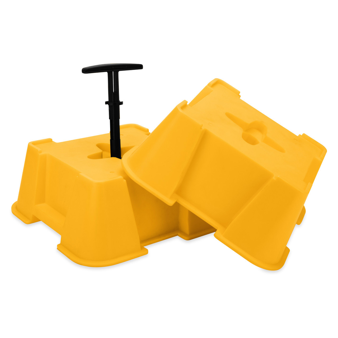 ピコピコハンマー Camco 44539 RV FasTen Stabilizing Big Blocks w / T-Handle - 2 Pack