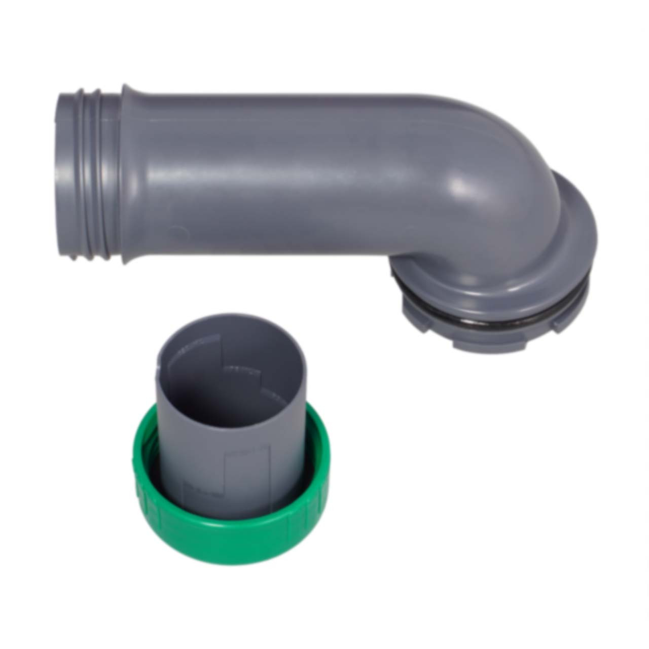 Thetford 3230606 C400 Series Holding Tank Pour Out Spout - Dark Grey