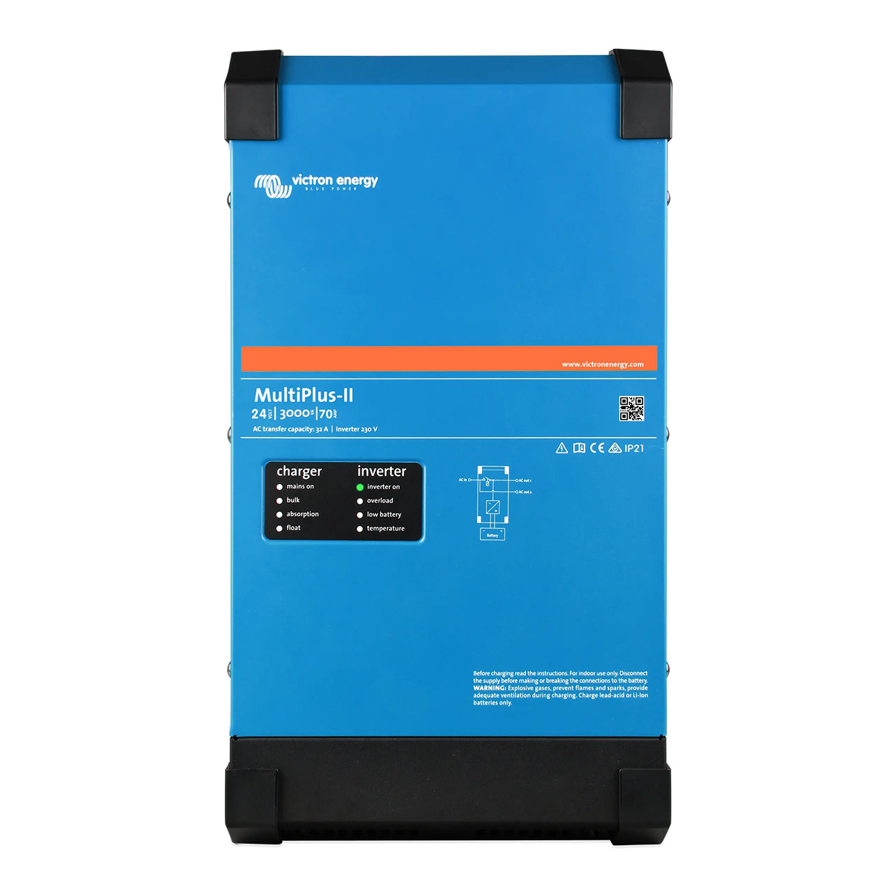 Victron ART-PMP242305102-VIC MultiPlus-II 120V 24V/3000VA UL