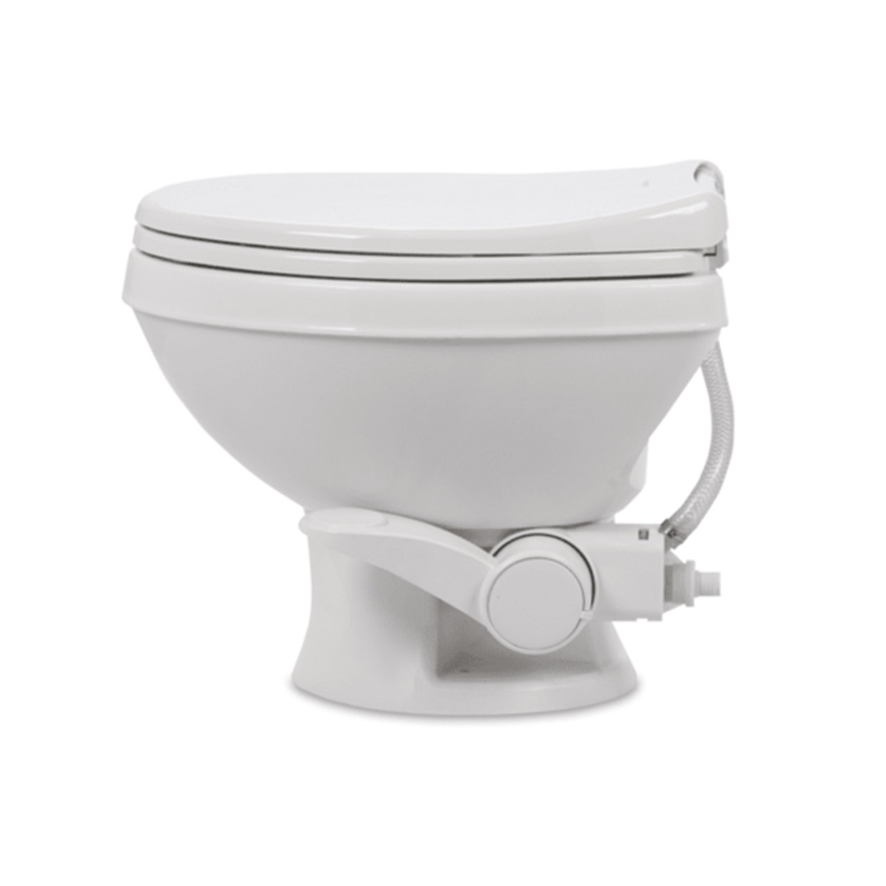 Dometic™ Essential 401 Short Gravity Flush Toilet - Plastic - Foot