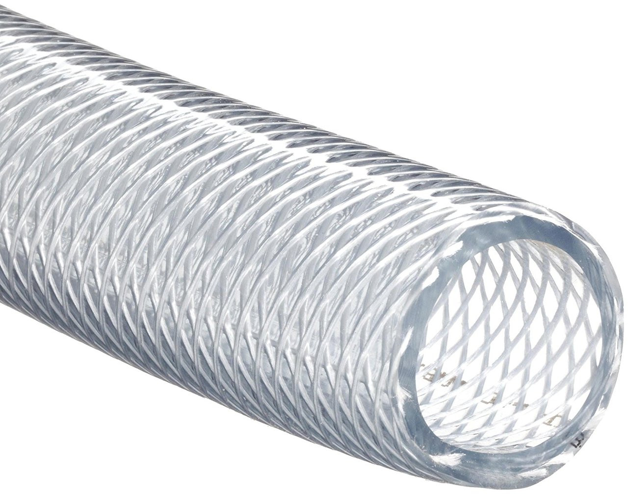 Clear Braided RV Fresh Water Vinyl Tubing / Hose - 3/8 - Sold by the foot