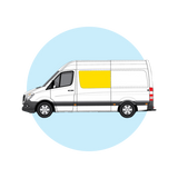 Sprinter 144"WB Driver's Side Panel 1