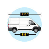 RAM Promaster 136" WB Windows