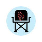 Single Heated Chairs
