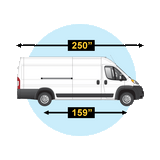 RAM Promaster 159" WB Extended Windows