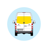Sprinter 170"WB EXT Rear Door Windows