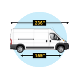 RAM Promaster 159" WB Windows