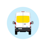 Transit 148"WB Rear Door Windows
