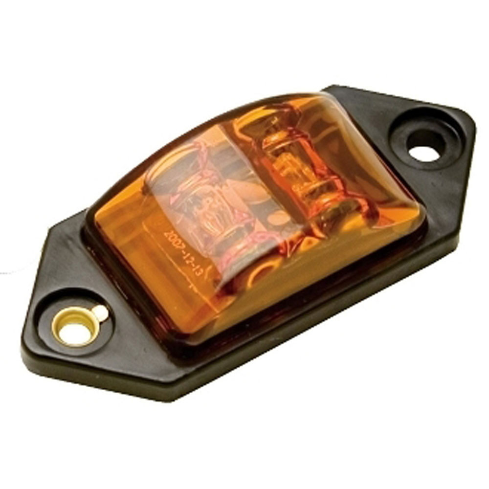 Kaper II 1AV1260AR Incandescent Fender Light Amber/Red