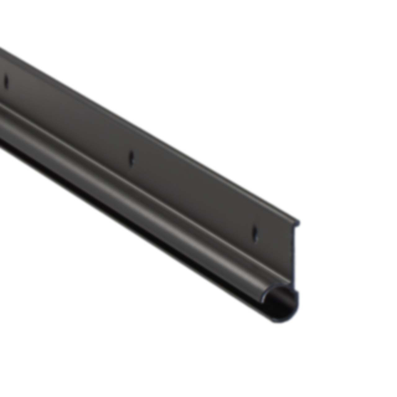 AP Products 021-50802-8 RV Awning Rail - Non-Insert - 8 Ft. - Black