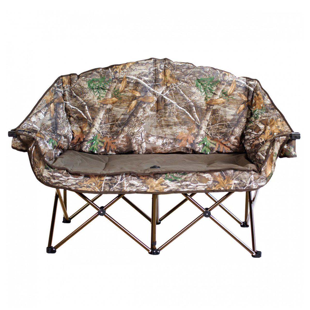 Kuma Outdoors 490RB Bear Buddy Cushioned Camping Chair Red/Black Plaid