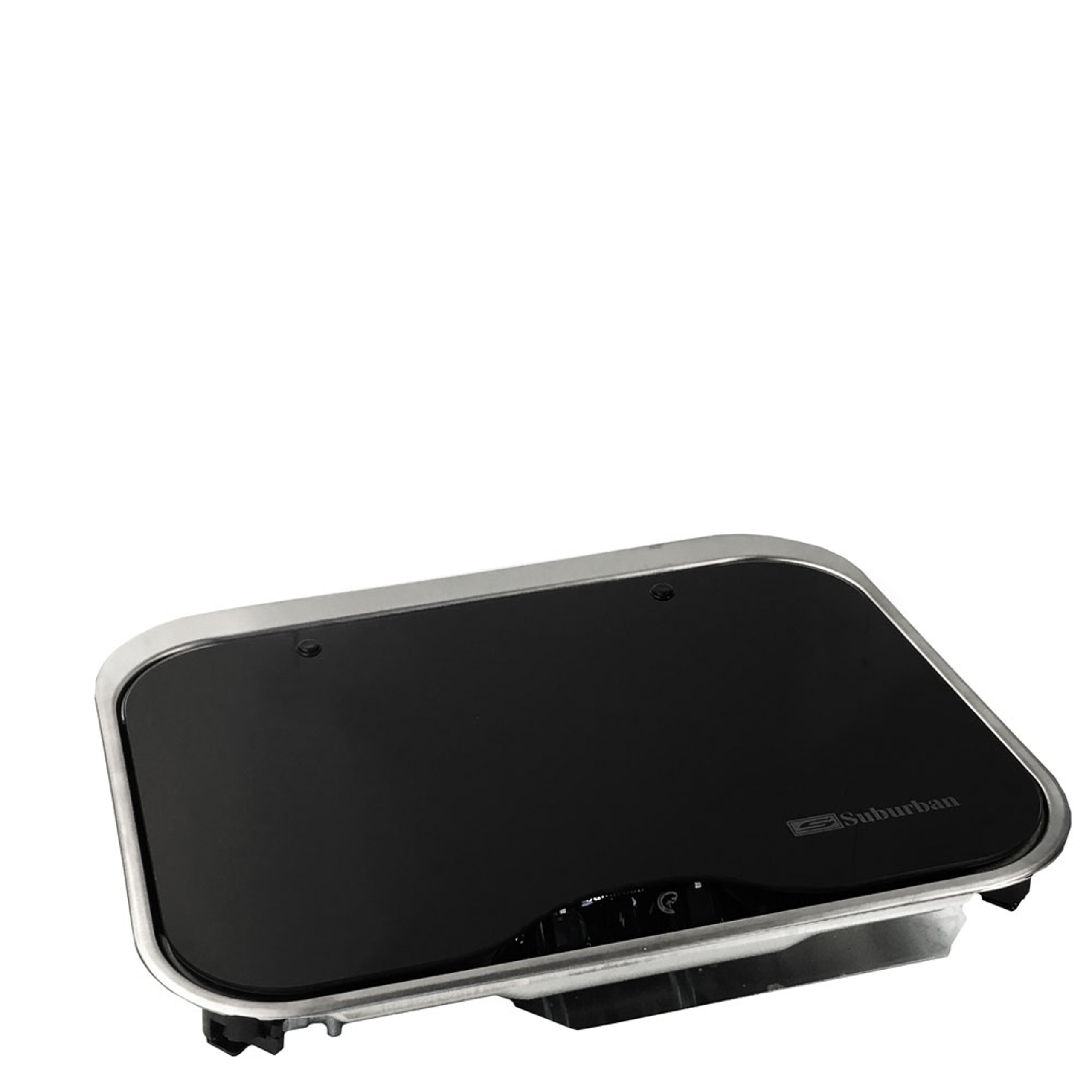 Suburban 3031AST 2Burner RV Propane Cooktop w/ Glass Lid