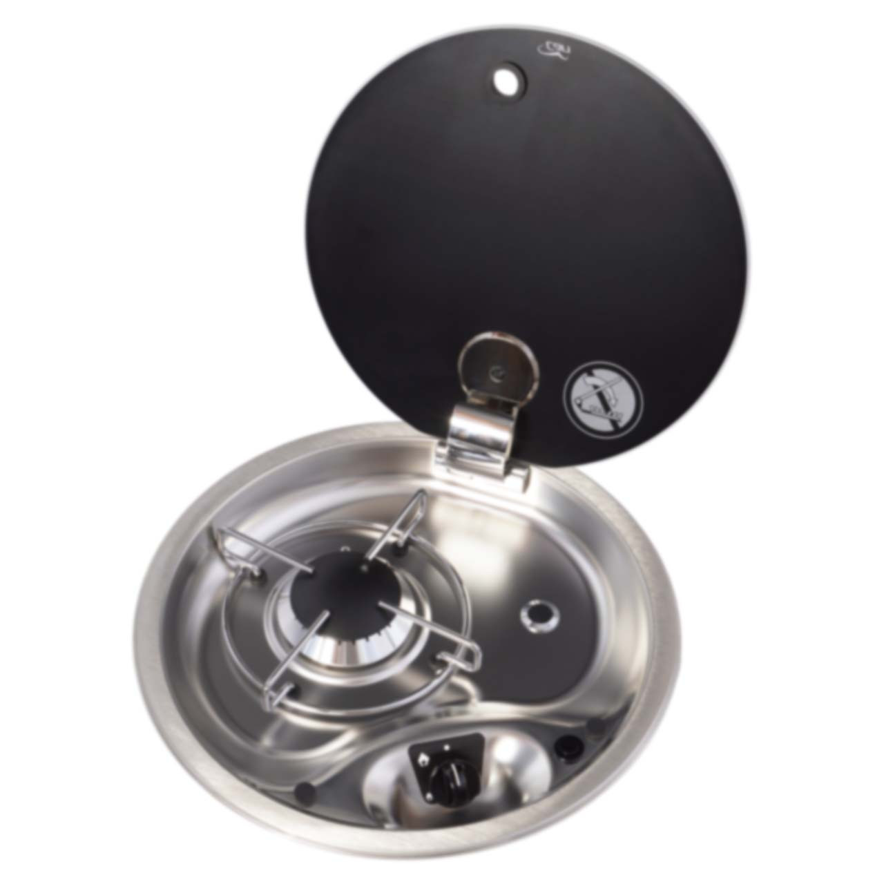 Dometic™ D21SPW (50214) RV 2Burner Propane Cooktop Stainless Steel